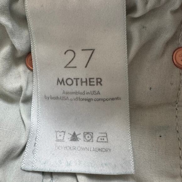 Mother Denim The Insider Crop Step Chew- Dancing On Coals size 27 - Picture 10 of 13